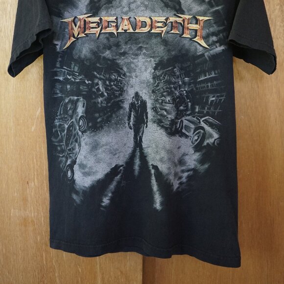 2011 Anvil Knitwear Megadeth Th1rt3en (Thirteen) Men's Small T-Shirt RN# 38169 - Picture 2 of 16